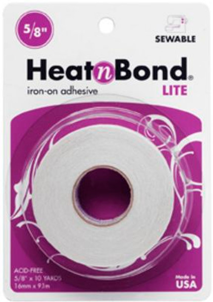 Lite HeatnBond 5/8" X 10 Yd