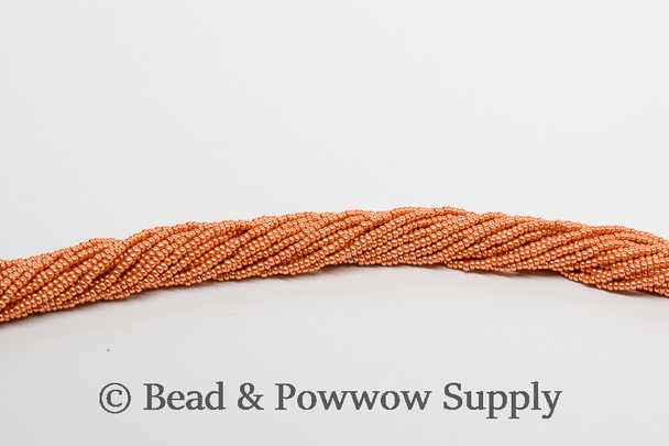 11/0 Seed Beads Bright Copper Metallic