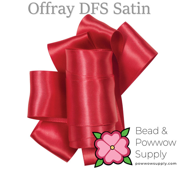 Offray 1 1/2" x 150' DFS Red