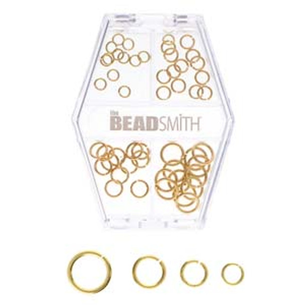 Gold Plated Jump Ring Assortment