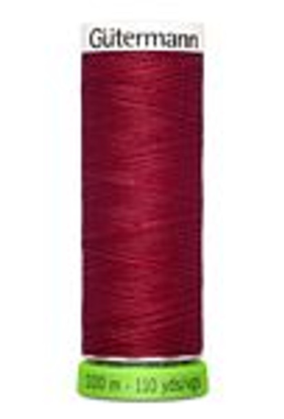 Gutermann Recycled Sew All rPET Thread Sew All Thread 100m 384 Ruby Red