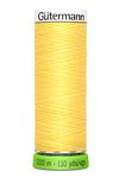 Gutermann Recycled Sew All rPET Thread Sew All Thread 100m 852 Lemon Peel