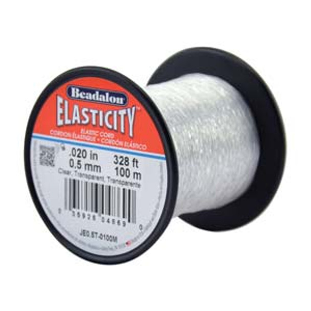 Elasticity 0.5mm Clear 100 Meters