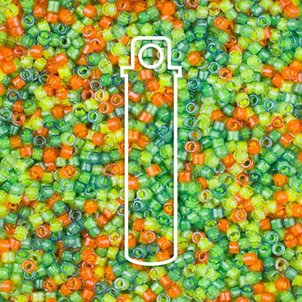 11/0 Delica Bead Luminous Mix 6 -Apprx 7.2gm