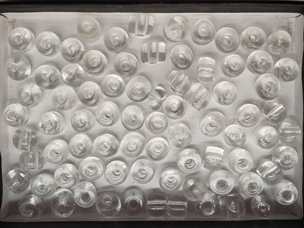 31/0 Seed Beads Transparent Crystal