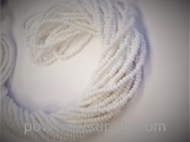 13/0 Seed Beads Opaque White