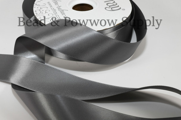 Offray 1 1/2"  DFS Pewter   - Yard