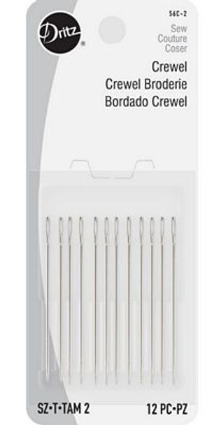 Crewel Needles Size 2