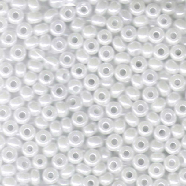 Miyuki 6/0 Seed Bead White Ceylon
