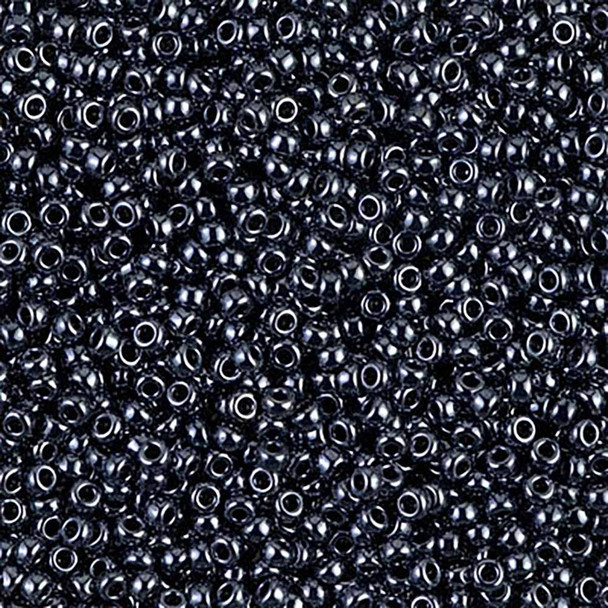 Miyuki 11/0 Seed Beads Gunmetal