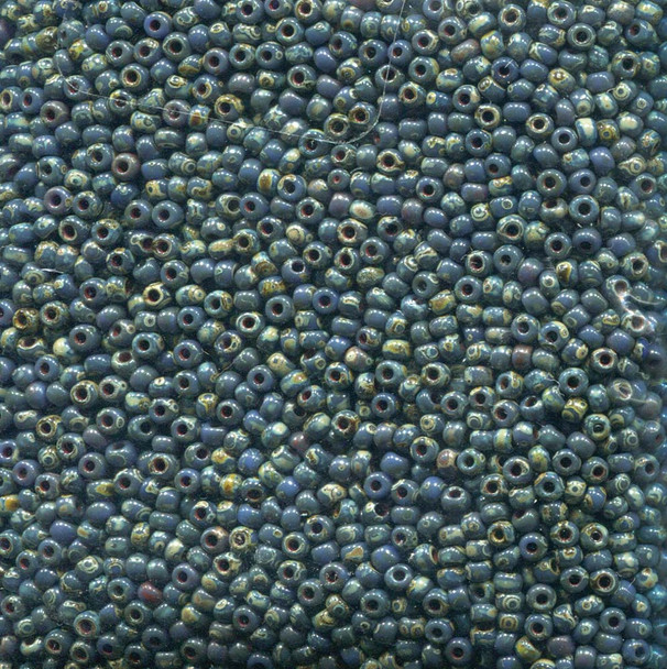 Miyuki 11/0 Seed Beads Picasso Montana Matte