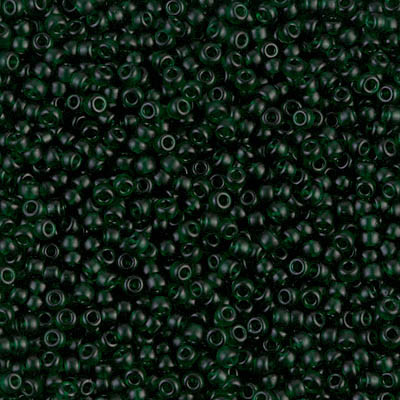 Miyuki 11/0 Seed Beads Semi-Matte Emerald
