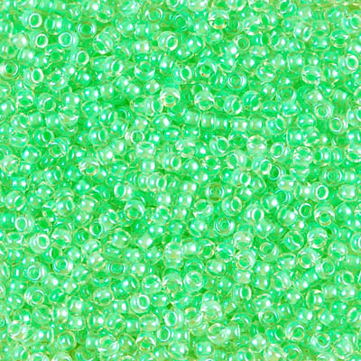 Miyuki 11/0 Seed Beads Luminous Mint Green