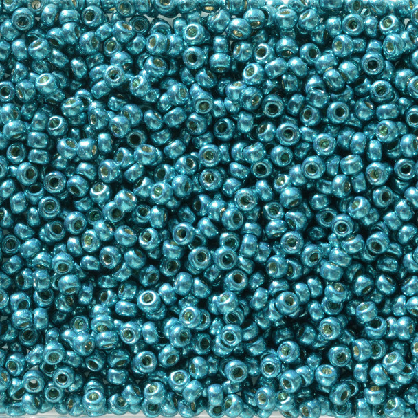 Miyuki 11/0 Seed Beads Duracoat Galvanized Capri Blue