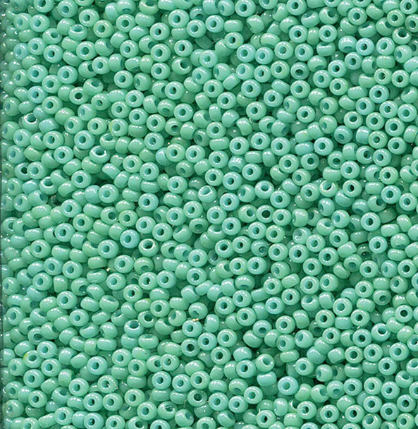 Miyuki 11/0 Seed Beads Duracoat Opaque Dyed Turqoise