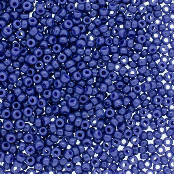 Miyuki 11/0 Seed Beads Duracoat Opaque Navy Blue