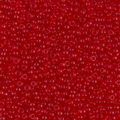Miyuki 11/0 Seed Beads Semi-Matte Red
