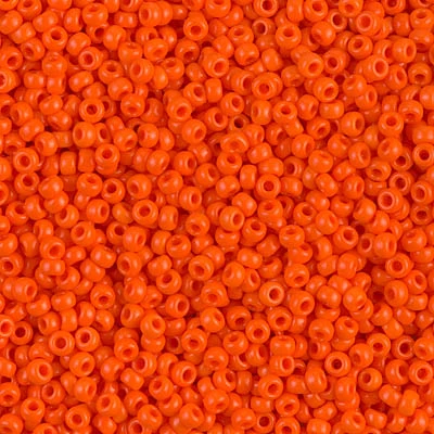 Miyuki 11/0 Seed Beads Opaque Orange