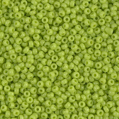 Miyuki 11/0 Seed Beads Opaque Chartruese