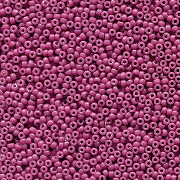 Miyuki 11/0 Seed Beads Duracoat Opaque Dyed Violet