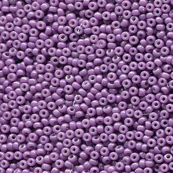 Miyuki 11/0 Seed Beads Duracoat Opaque Dyed Dark Purple