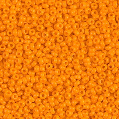 Miyuki 11/0 Seed Beads Opaque Light Orange
