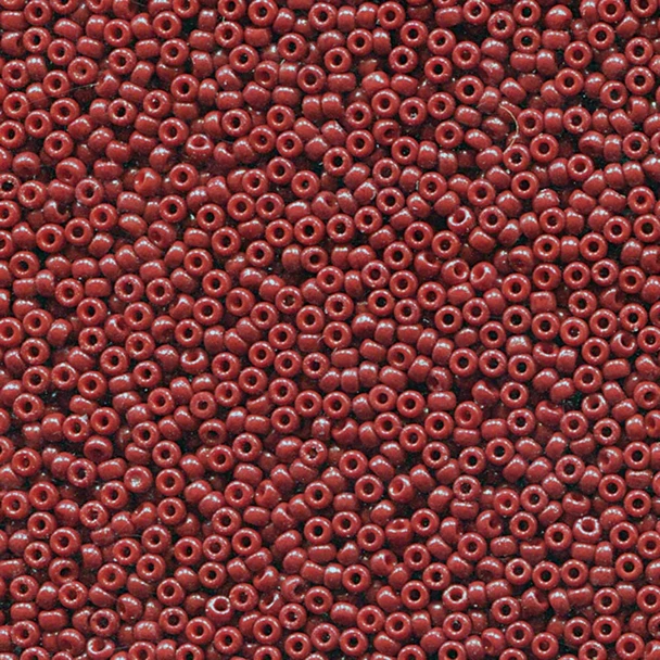 Miyuki 11/0 Seed Beads Duracoat Opaque Dyed Red