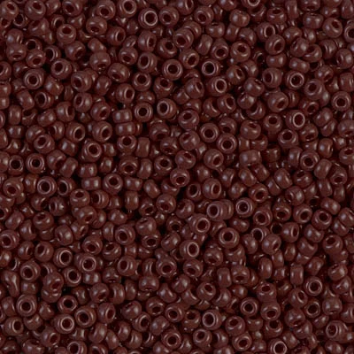 Miyuki 11/0 Seed Beads Opaque Brown