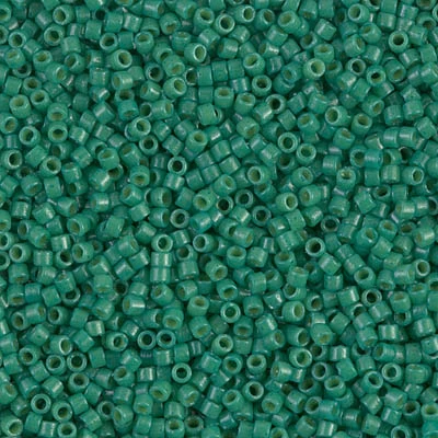 11/0 Delica Duracoat Opaque Spruce -Approximately 7.2Gm/Tb