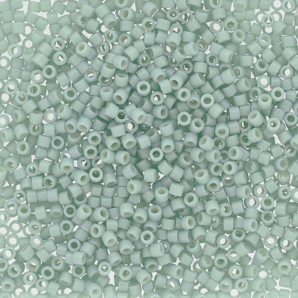 11/0 Delica Duracoat Opaque Ocean Spray Approximately 7.2Gm/Tb