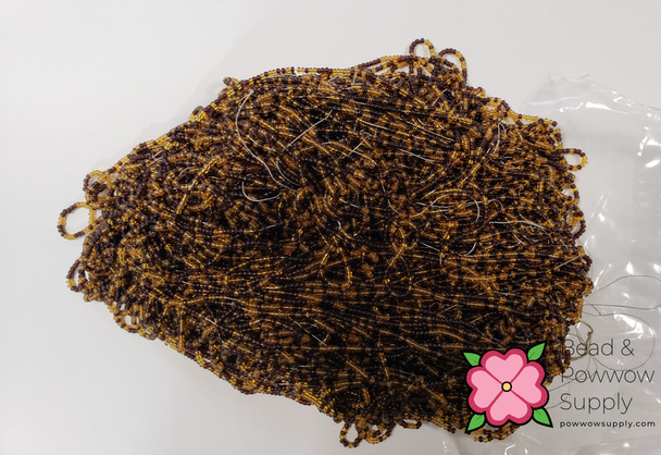 11/0 Seed Beads Topaz Mix 1/2 kilo