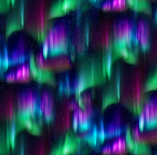 Aurora Multi  - 100% Cotton Fabric