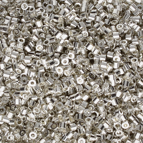 11/0 Linea Beads 057 Metallic Silver - 30 gram bag