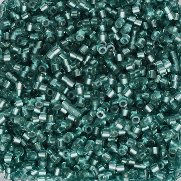 11/0 Linea Beads 058 Silver Lined Blue Zircon - 30 gram bag