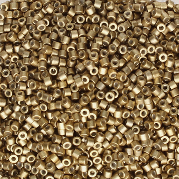 11/0 Linea Beads 010 Metallic Dark Brass - 30 gram bag