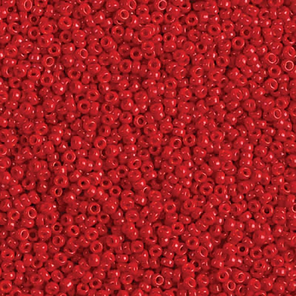 Miyuki 11/0 Seed Beads Opaque Red