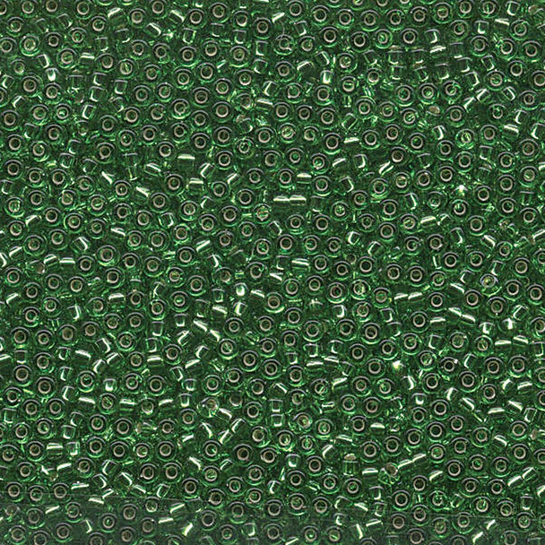 Miyuki 11/0 Seed Beads Silver Lined Light Green