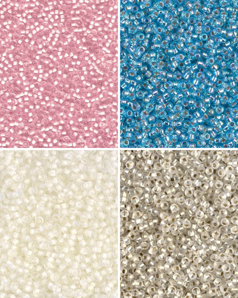 Miyuki 11/0 Seed Bead Winter Pastels Set