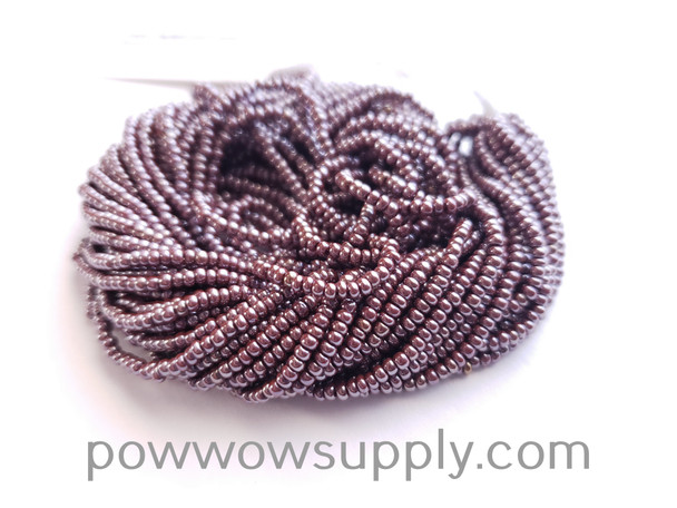 11/0 Seed Beads Opaque Luster Light Brown