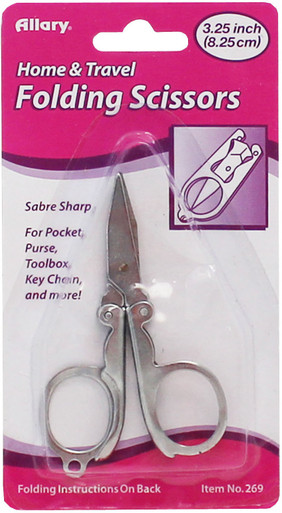 Zallery Scissors Allary Folding Scissors - Bead & Powwow Supply