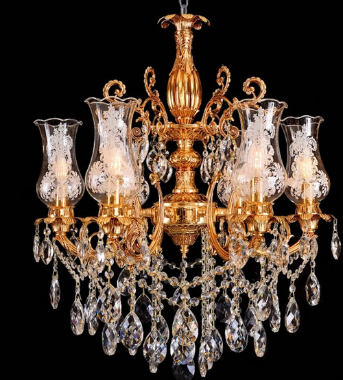 Crystal Chandelier DL 69030 6 Lights