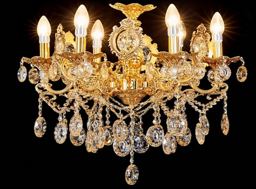 Crystal Chandelier DL 0065 6 Lights