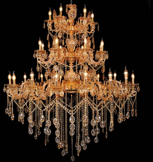 3 Tier Crystal Chandelier DL 0065 30 Lights
