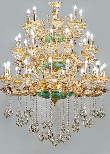 3 Tier Crystal Chandelier DL 8096 36 Lights
