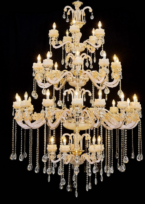 4 Tier Crystal Chandelier DL 8880 35 Lights