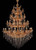 4 Tier Crystal Chandelier DL 69016 48 Lights