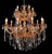 2 Tier Crystal Chandelier DL 69016 15 Lights
