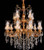 2 Tier Crystal Chandelier DL 69030 15 Lights