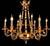 2 Tier Crystal Chandelier DL 3529 9 Lights
