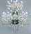 2 Tier Crystal Chandelier DL 8092 20 Lights